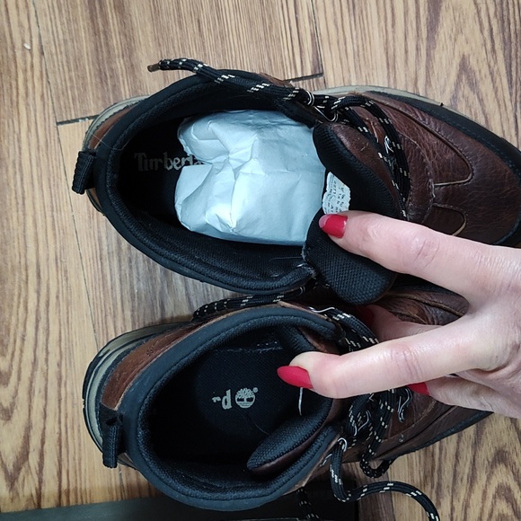 Boys Timberland boots real genuine leather - Picture 3 of 11